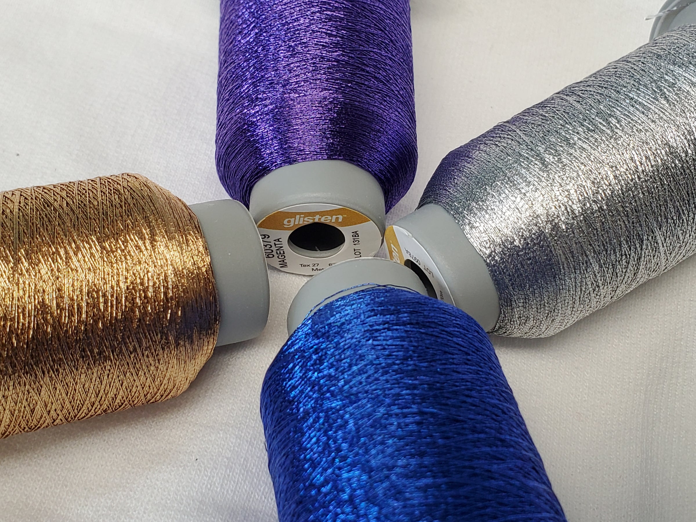 Metallic Thread - Metallic Embroidery Threads 